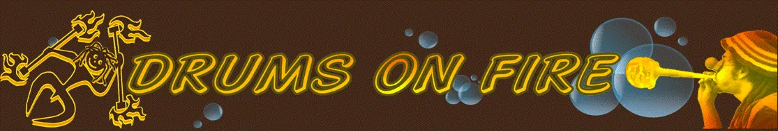 Drums on Fire Logo